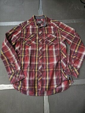 Bke Red Plaid Shirt